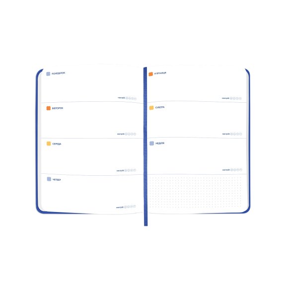 Планер «I HAVE A PLAN» синий: Фото