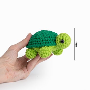 Crochet kit Turtle: photo 2 - ORNER