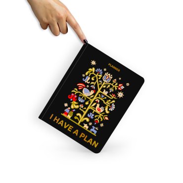 Планер «I HAVE A PLAN» с орнаментом: Фото - ORNER