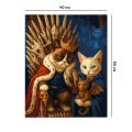 Картина по номерам «Кот престолов»: Фото 3