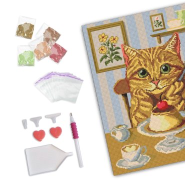 Diamond mosaic Cat Treats: photo 2 - ORNER