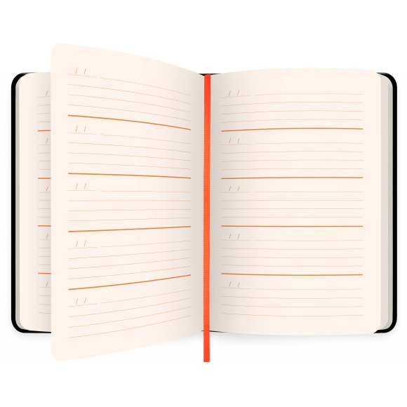 Дневник на 3 года «One line a day» черный: Фото