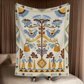 Blanket "Family Tree" 150х200 см light: Photo