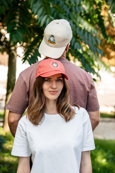 Cap ORNER x Maliunok "Bunny" pink: Photo