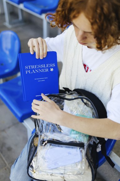 Charity planner STRESSLESS PLANNER: Teens edition, 12+. British Camp x ORNER: Photo