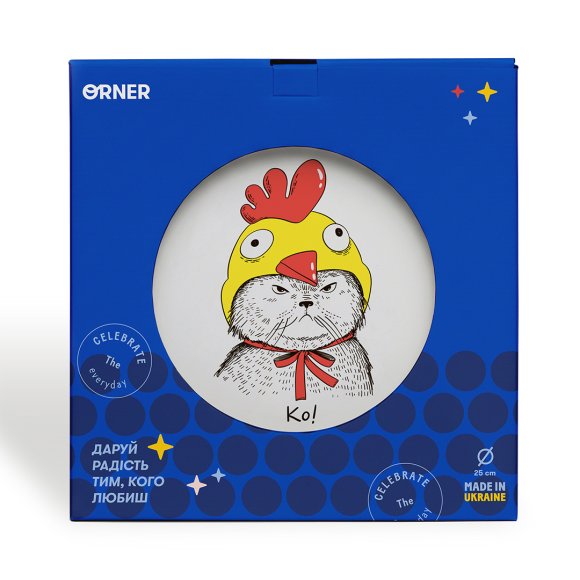 Тарелка «КО!»: Фото