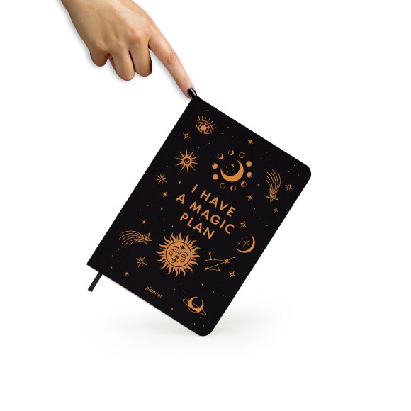 Мініпланер «I HAVE A MAGIC PLAN mini» чорний: Фото