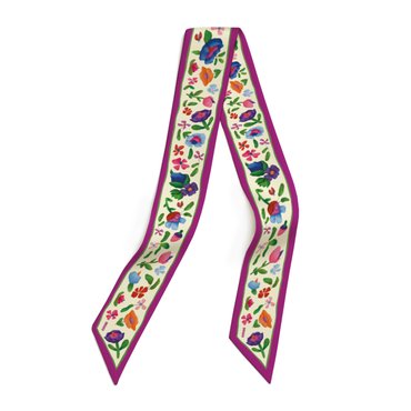 Twilly Scarf Flowers: photo - ORNER