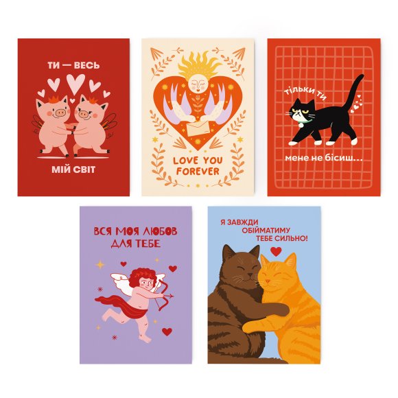 Набор открыток «Ты — весь мой мир»: Фото
