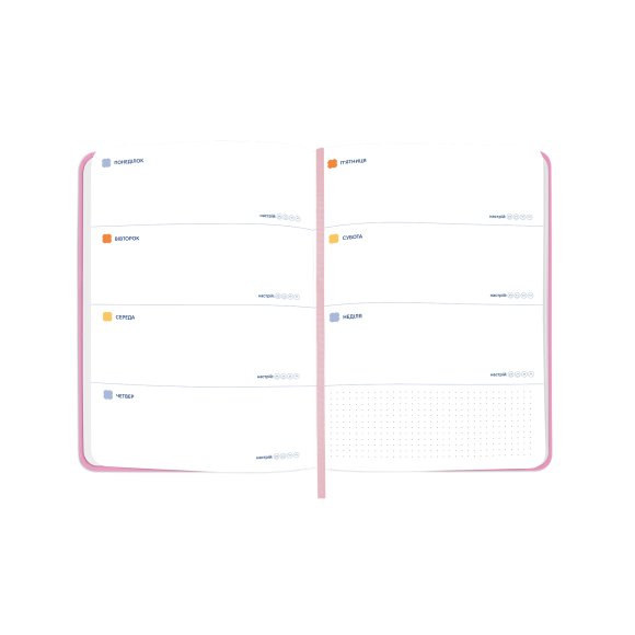 Mini Planner “I HAVE ABSOLUTELY NO PLAN mini” pink: Photo