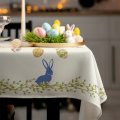 Tablecloth "Easter Meadow" light 130x170: Photo 5