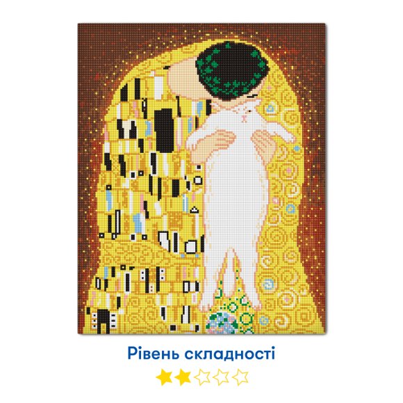 Алмазная мозаика «Поцелуй»: Фото