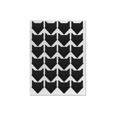 Набор черных уголков из крафтовой бумаги на 12 фото: фото 2 - ORNER