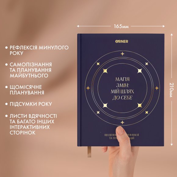 Щоденник саморефлексії «Магія змін»: Фото