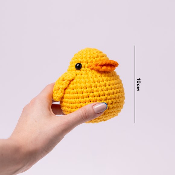 Набор для вязания крючком «Утка»: Фото