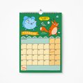 Настінний календар-планер на 2027 рік ORNER × MALIUNOK «Планую та не панікую»: Фото 4