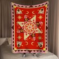 Blanket "Christmas Star" 130х170 cm red: Photo