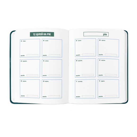 Planner I HAVE A PLAN green: Photo