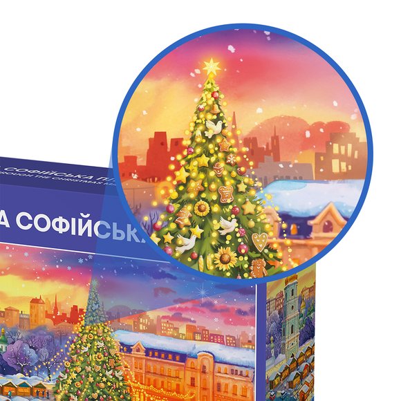Пазл «Святкова Софійська площа» 1000 елементів: Фото
