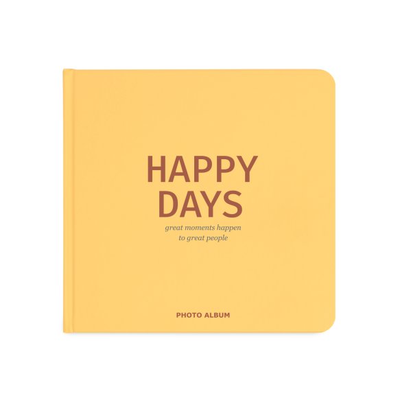 Photoalbum Happy Days (yellow): Photo