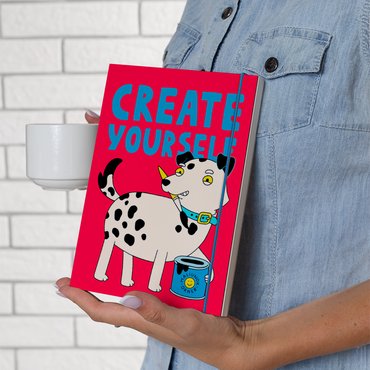 Скетчбук «Create yourself»: Фото Скетчбук «Create yourself»: Фото - ORNER