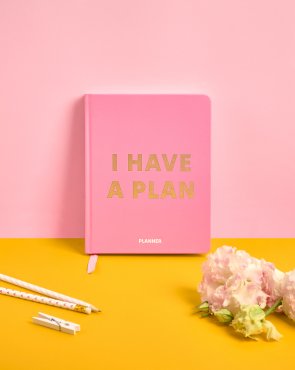Планер «I HAVE A PLAN» розовый: Фото - ORNER