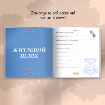 Книга воспоминаний «Истории моей мамы» светлая: Фото - ORNER