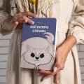 Plaid notebook "My cat affairs" blue: Photo 4