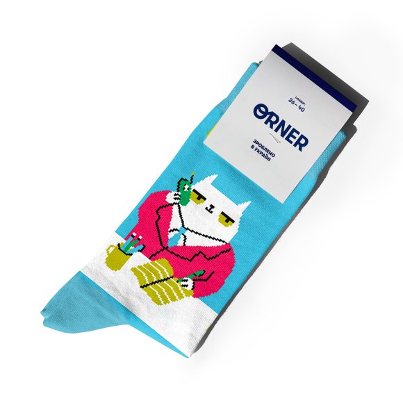 Set of socks ORNER x Maliunok "Workdays": Photo