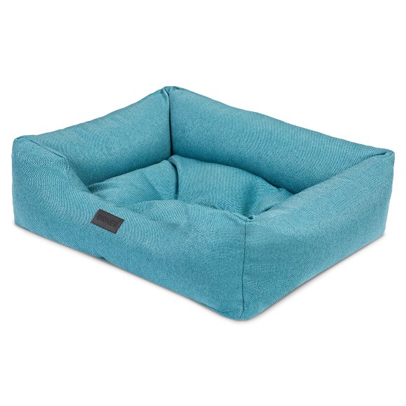 Classic bed for pets turquoise S: Photo