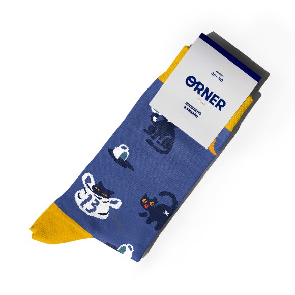Set of socks "Lucky cats": Photo