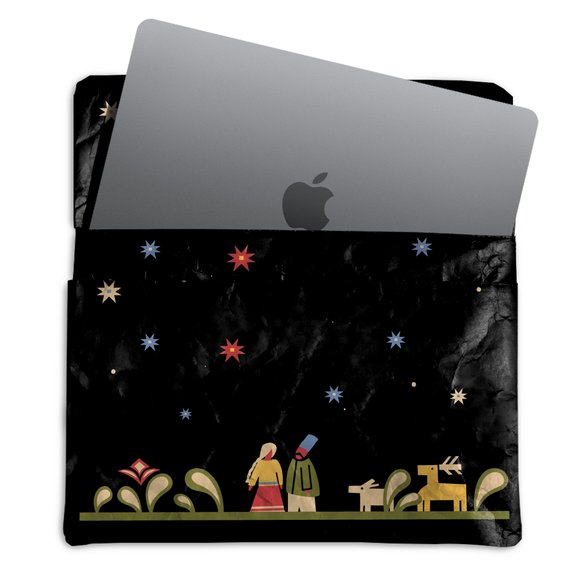 Laptop case "Tree of Life" black: Photo