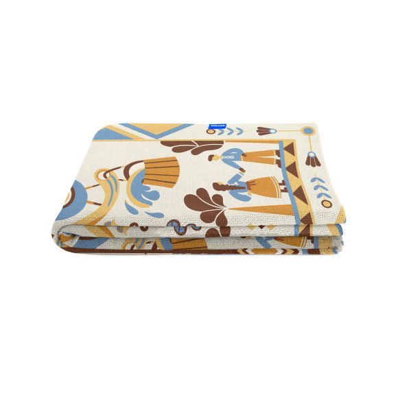 Плед «Дерево роду» світлий: Фото