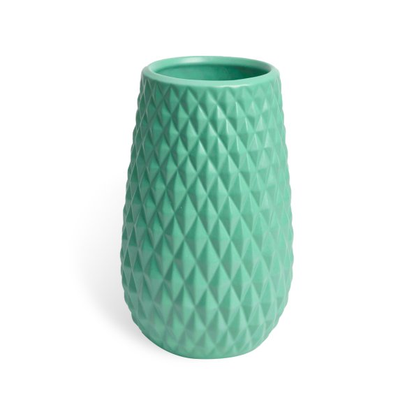 Ваза матовая мятная: Фото