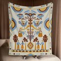Blanket "Family Tree" 190х220 см light: Photo