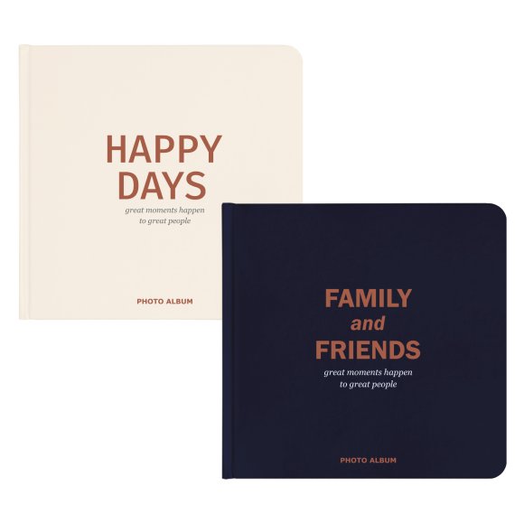 Набір з двох фотоальбомів с чорними сторінками: Фото