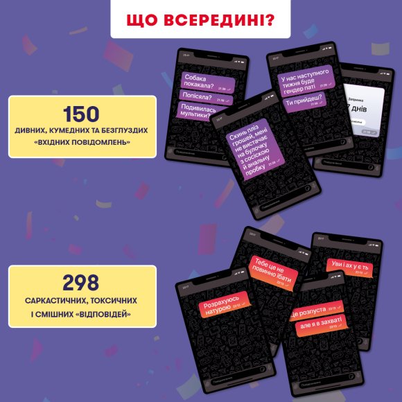 Игра для компании «У вас 1 новое сообщение 2.0»: Фото