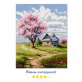 Painting by numbers "Spring landscape": Photo 3