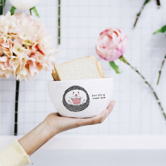 Тарелка глубокая «Ёжик» (RU): Фото