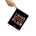 Планер «I HAVE ABSOLUTELY NO PLAN» черный: Фото 18