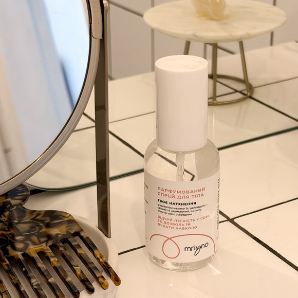 Спрей для тела с ароматом малины и грейпфрута «Твое вдохновение» 100 ml: Фото