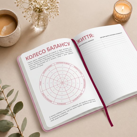 Daily planner "My plan" pink: Photo