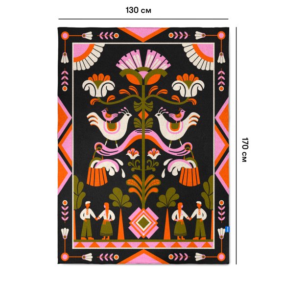 Плед «Дерево рода»: Фото