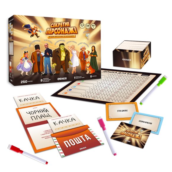 Игра для компании «Секретные персонажи»: Фото