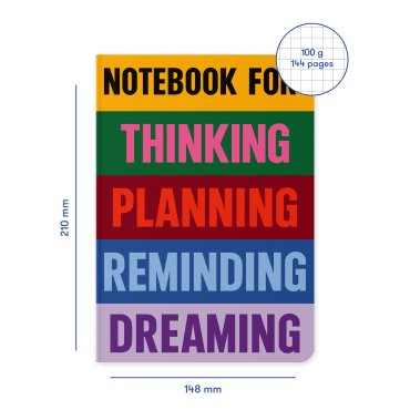 Plaid notebook Universal notebook: photo 2 - ORNER