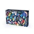 Jigsaw puzzle Watercolor feathers 500 elements: Photo