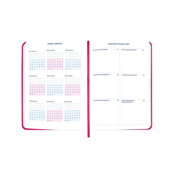 Планер «I HAVE NO PLAN» рожевий: Фото