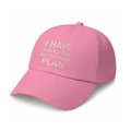 Cap "I HAVE ABSOLUTELY NO FUCKING PLAN" pink: Photo