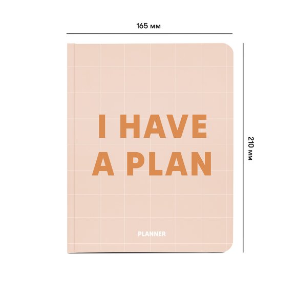 Планер «I HAVE A PLAN» бежевый: Фото