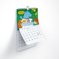 Wall calendar planner for 2024 by ORNER x MALIUNOK "The year is on fire and so am I": Photo 3